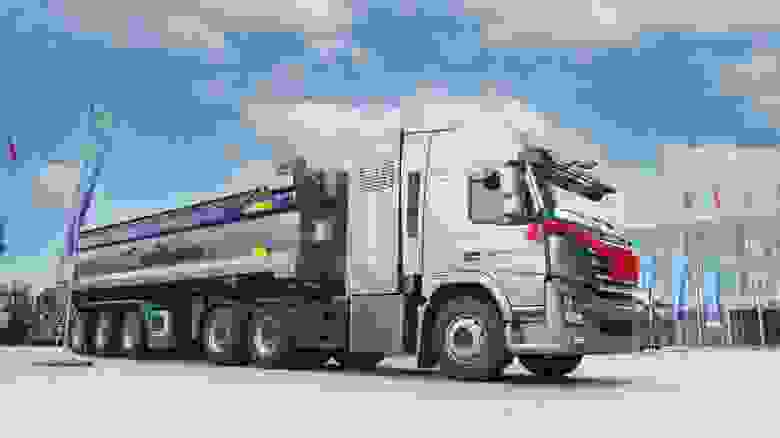 Водородный грузовик FTXT Energy Technology с топливными элементами мощностью 111 кВт (~151 л. с.)