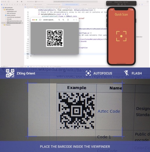 AVFramework, ZXing, MLKit - и сотни, а то и тысячи имплементаций на их основе.
Достаточно погуглить и вопрос закрыт. Или нет? AVFramework, ZXing, MLKit - и сотни, а то и тысячи имплементаций на их основе.
Достаточно погуглить и вопрос закрыт. Или нет?
