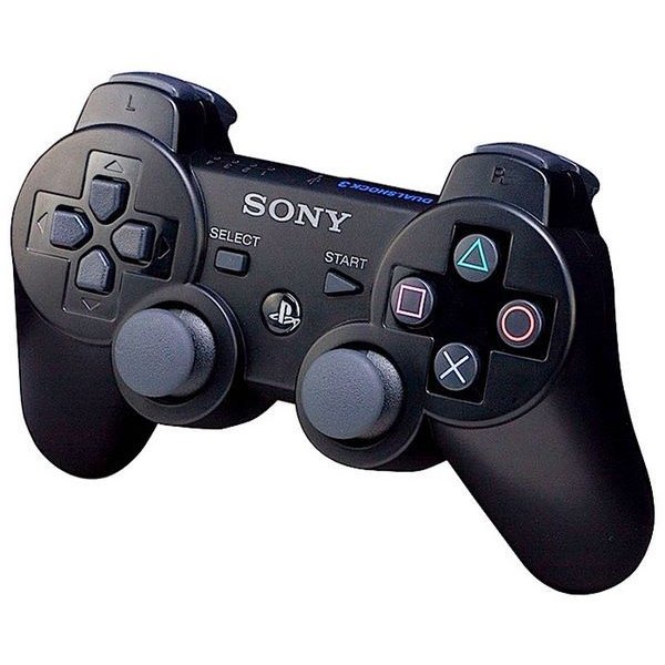 Sixaxis / Dualshock 3. Отличить от Dualshock 2 можно по центральной кнопке "Home" в виде логотипа PS