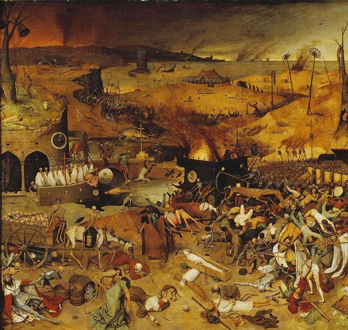 Чем не зомби-апокалипсис? Питер Брейгель, «Триумф смерти» (1562) Чем не зомби-апокалипсис? Питер Брейгель, «Триумф смерти» (1562)