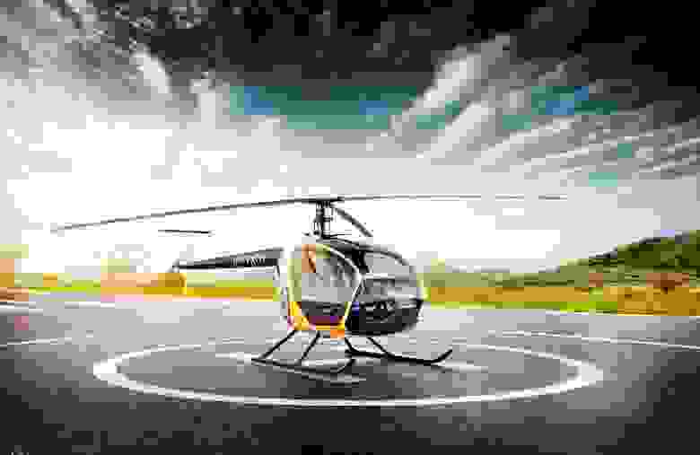В 2015-м в Студии задизайнили вертолет «Скаут». Тогда это делала большая команда.