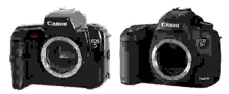 Сравнение двух камер Canon EOS 5 и Canon EOS 5D mark III