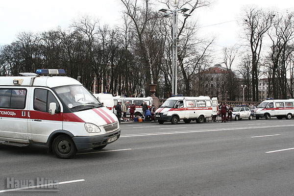 Взрыв в метро в Минске