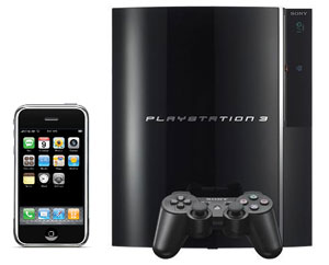 iPhone and PS3