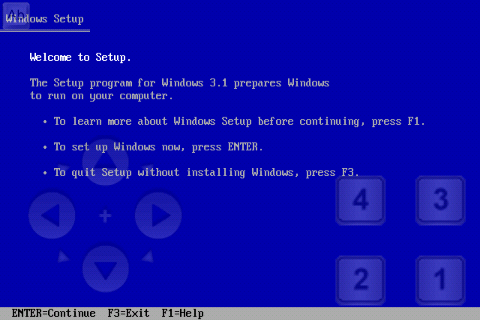 Запуск ОС Windows 3.1 на Андроид