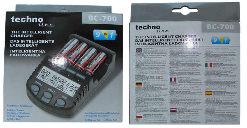 коробка TechnoLine BC-700