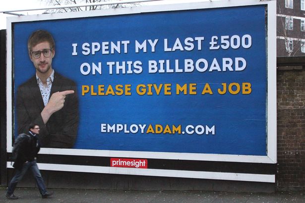 Billboard in London