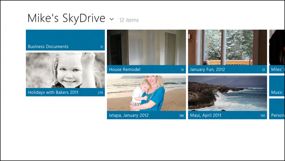 Облачные вычисления / SkyDrive в Windows 8