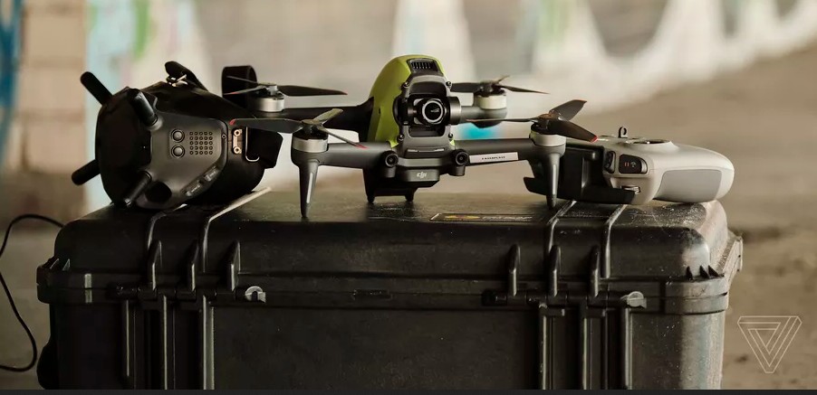 DJI представила скоростной квадрокоптер FPV Drone / Хабр