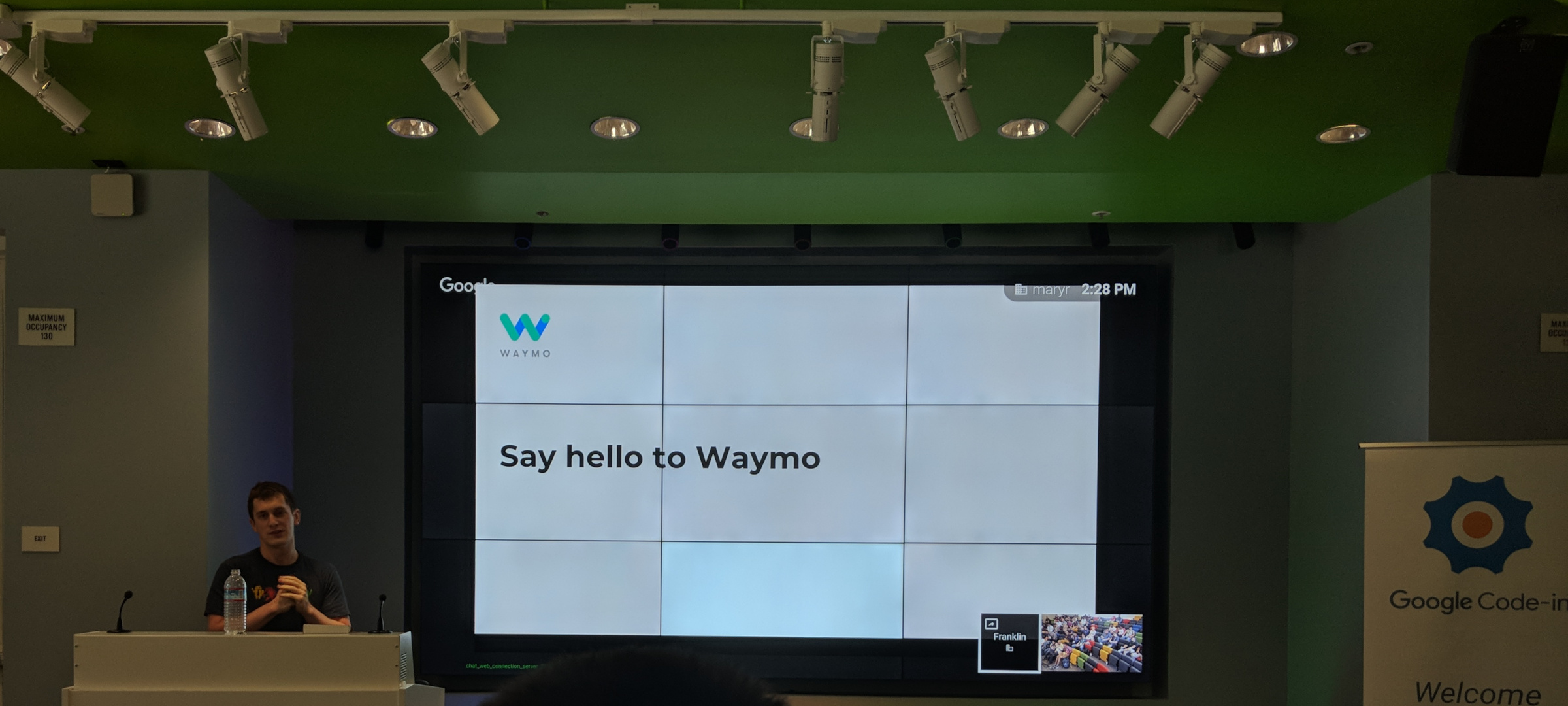 Speaker from Waymo