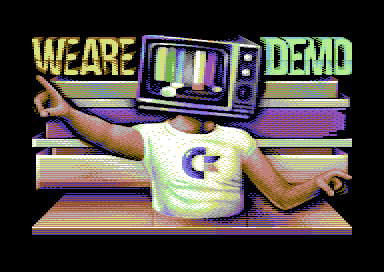 из демо 'We are demo' для Commodore 64, 2020 год)