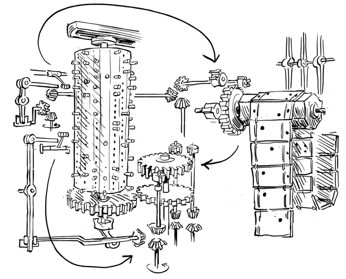 Это интересно: Паровой компьютер или разностная машина Бэббиджа 1840 года