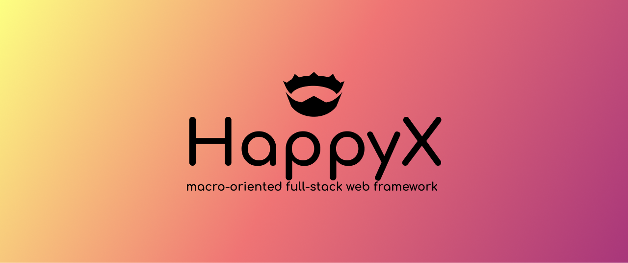 веб фреймворк HappyX