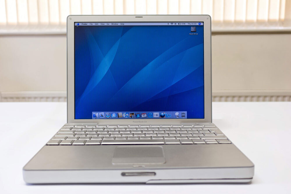 Apple PowerBook G4 — прекрасный пример ЖК-дисплея с активной матрицей
