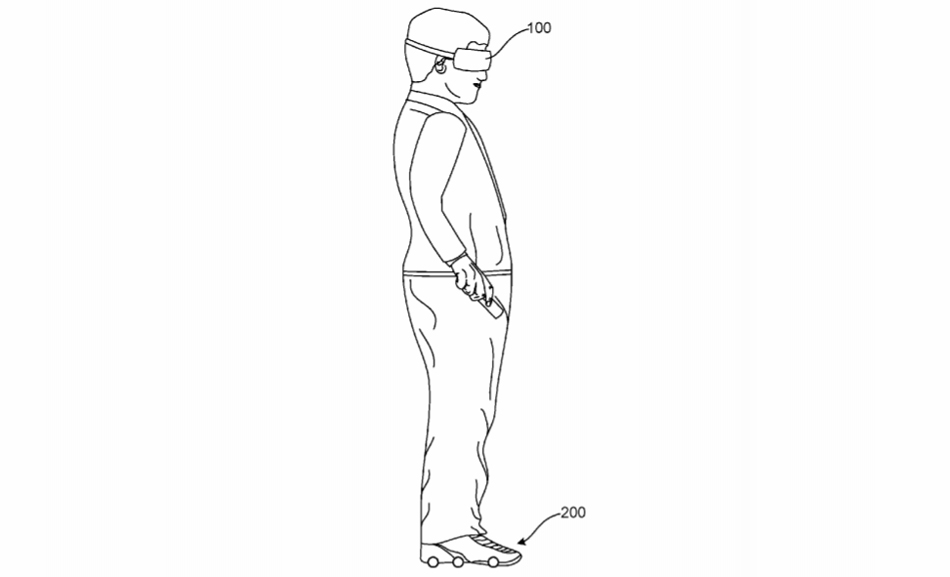 Google запатентовала VR-обувь, в которой можно ходить вечно [2]