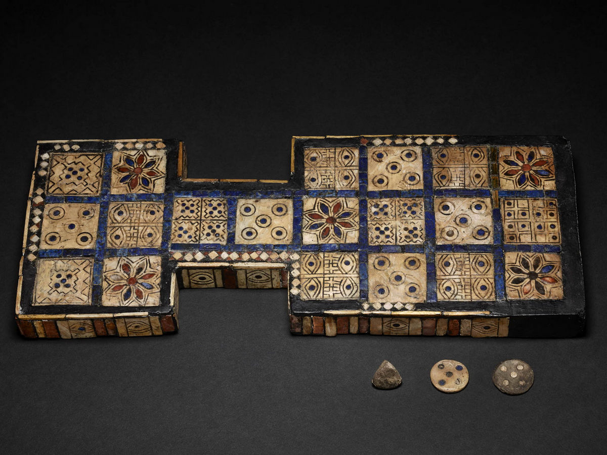 Царская игра Ура в Британском музее