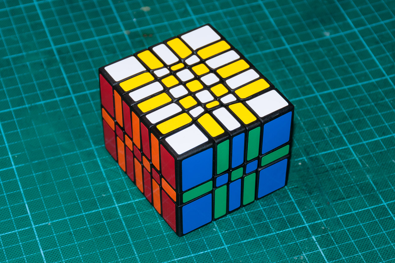 3х5х7 Cuboid или пилим Кубик Рубика / Хабр