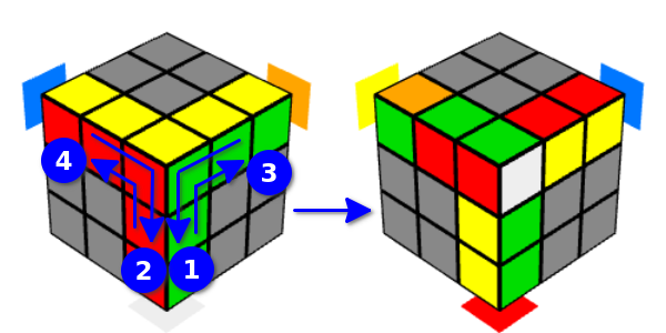 Как собрать кубик Рубика схема с картинками