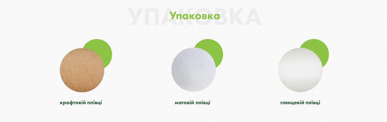 варианты упаковки